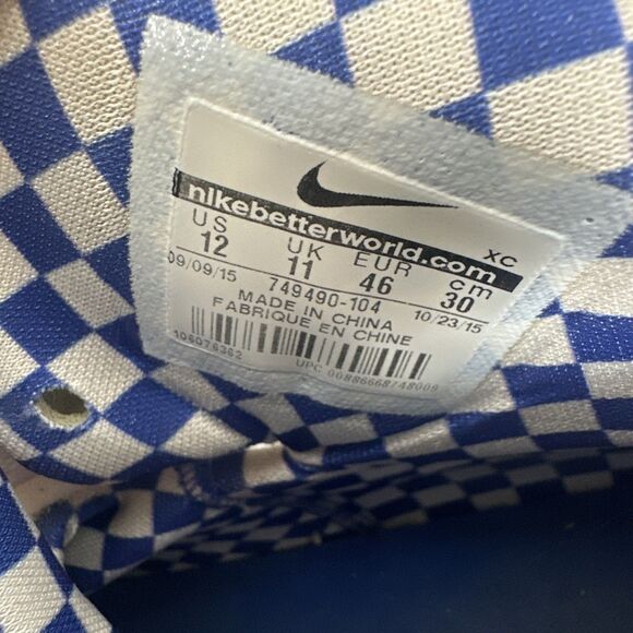 Nike LeBron Soldier 10 PE “#BBN” Kentucky Wildcats UK Blue White Size 12 Rare